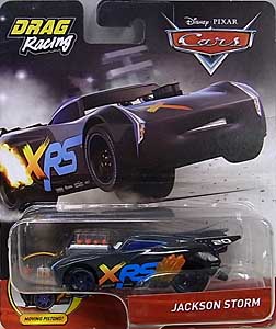 MATTEL CARS 2019 XTREME RACING SERIES DRAG RACING シングル JACKSON STORM 台紙＆ブリスター傷み特価